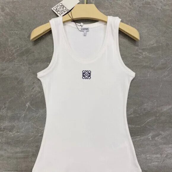 Loewe white tank top for women - Picture 1 of 9